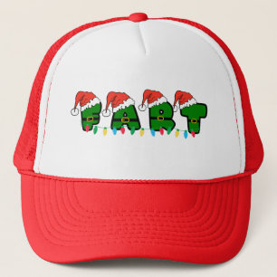 Grappige kerst scheet trucker pet