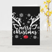 Grappige Kerst subtiele verborgen boodschap Pretti Kaart (Gele Bloem)