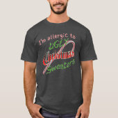 Grappige kerst T-shirt (Voorkant)