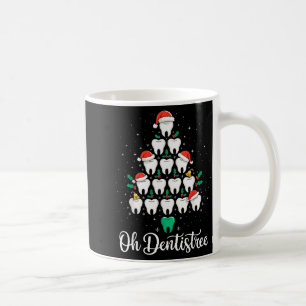 Grappige Kerst Tandarts Xmas Tandheelkundige Oh De Koffiemok