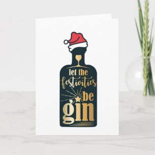 Grappige Kerst Vieringen Beginnen Humor Feestdagen Kaart