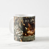 Grappige kerst voor kattenliefhebbers koffiemok (Voorkant links)