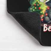 Grappige kerst wasbeer meme sorry kerstman ik ben muismat (Hoek)