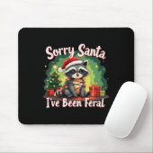 Grappige kerst wasbeer meme sorry kerstman ik ben muismat (Met muis)