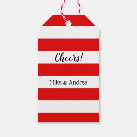 Grappige kerst wijn / champagne fles gepersonalise cadeaulabel