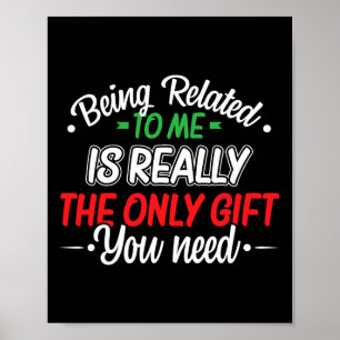 Grappige kerst wordt gerelateerd aan mij familie g poster