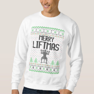 Grappige kerst workout trui