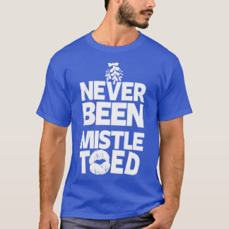 Grappige kerst Xmas Mistletoe Kussen Originele Fu T-shirt