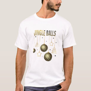 Grappige kerstballen t-shirt