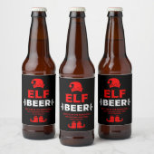 Grappige Kerstbierlabels Bier Etiket (Flessen)