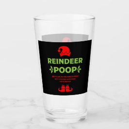 Grappige Kerstbierlabels Glas