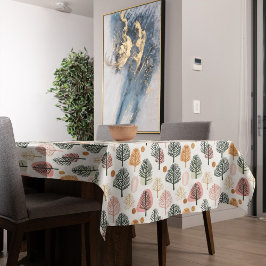 Grappige kerstbomen Ultra Modern Pink Tafelkleed