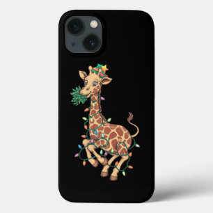 Grappige Kerstboom Giraffe Liefhebber Gift Liefde Case-Mate iPhone Case