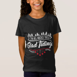 Grappige kerstboom lelijke trui blij tidi t-shirt