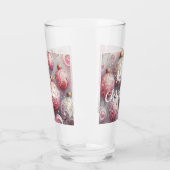 Grappige kerstboom Ornamenten Ballen Roze Glas (Links)