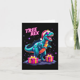 Grappige Kerstboom Rex Boys Mannen Cool 70s 80s Xm Kaart