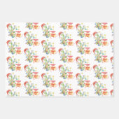 Grappige Kerstcactus Covid 2020 Inpakpapier Vel (Voorkant 2)