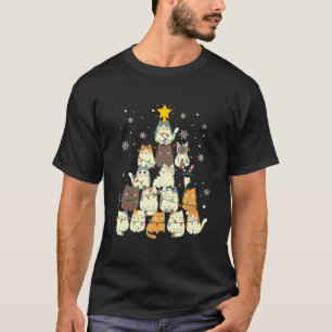 grappige kerstcadeaus Kat kerstboom3648png364 T-shirt