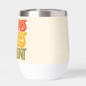 Grappige kerstcalorieën tellen niet mee voor desig (Achterkant)