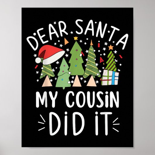 Grappige Kerstcitaten Uitspraken Beste Kerstman Mi Poster (Voorkant)