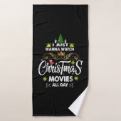 Grappige Kerstfilm, Kerstmisfilms Badhanddoek (Badhanddoek)