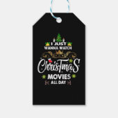 Grappige Kerstfilm, Kerstmisfilms Cadeaulabel (Voorkant)