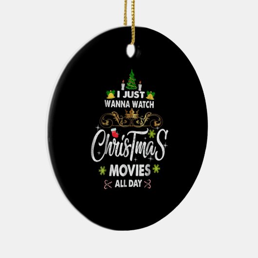 Grappige Kerstfilm, Kerstmisfilms Keramisch Ornament (Rechts)