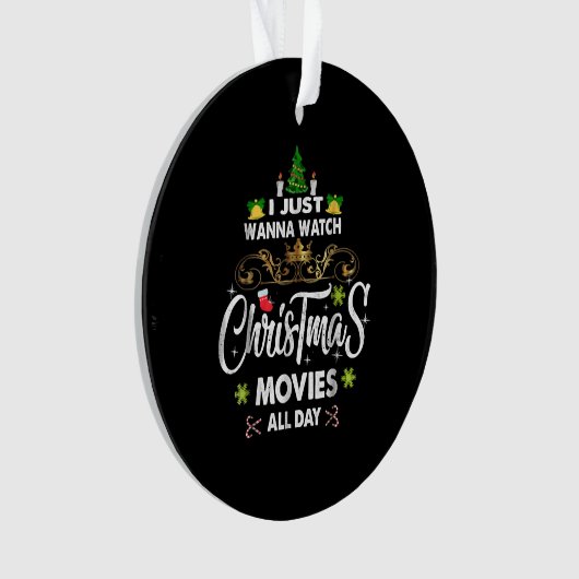 Grappige Kerstfilm, Kerstmisfilms Ornament (voorkant)