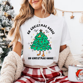 Grappige Kerstgans - Oh Kerstgans T-shirt
