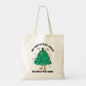 Grappige Kerstgans Tote Bag (Achterkant)