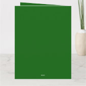 Grappige kerstgedichten over cartoon Sinterklaas Kaart (Achterkant)