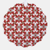 Grappige Kerstgroeten voor Great Dane Ornament Kaart (Achterkant)