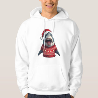 Grappige Kersthaai Lelijk T-Shirt 