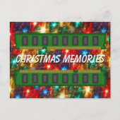 Grappige kerstherinneringen Pun Feestdagenkaart (Voorkant)