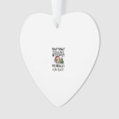 Grappige Kersthond Attitude Vintage Gravure Shi Ornament (voorkant)