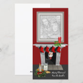 Grappige kerstkaart (Voorkant / Achterkant)