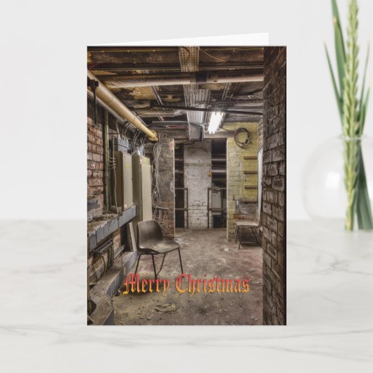 Grappige Kerstkaart Feestdagen Kaart (Voorkant)