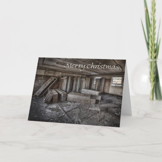 Grappige Kerstkaart Feestdagen Kaart (Voorkant)