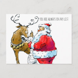 Grappige Kerstkaart Feestdagenkaart