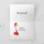 Grappige Kerstkaart - Gepersonaliseerde Kaart (Binnen)