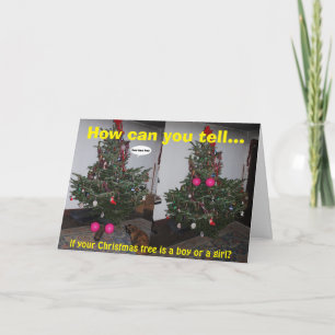 Grappige Kerstkaart Kaart