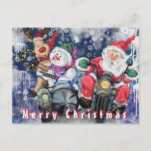 Grappige Kerstkaart Prettig Kerstfeest Vrienden Briefkaart