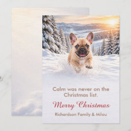 Grappige Kerstkaart voor Honden | Schattige Puppy