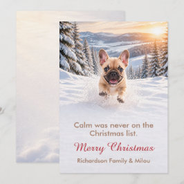 Grappige Kerstkaart voor Honden | Schattige Puppy