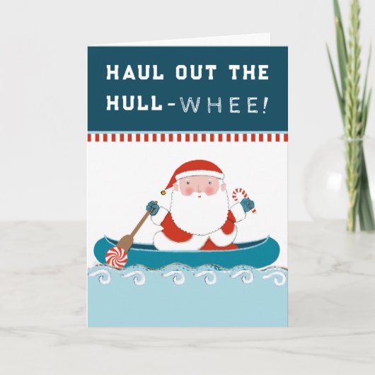 Grappige kerstkaarten feestdagen kaart (Voorkant)
