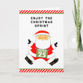 Grappige kerstkaarten feestdagen kaart