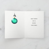 Grappige kerstkaarten feestdagen kaart (Binnen)