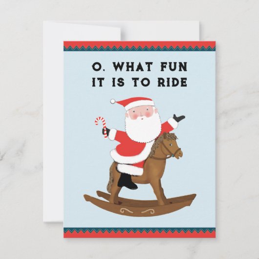Grappige kerstkaarten feestdagenkaart (Voorkant)