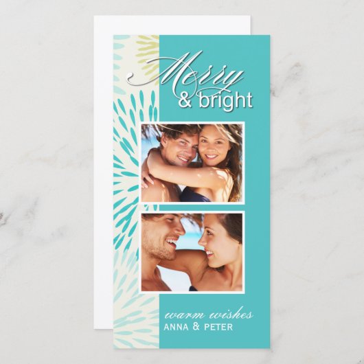 Grappige kerstkaarten feestdagenkaart (Voorkant / Achterkant)