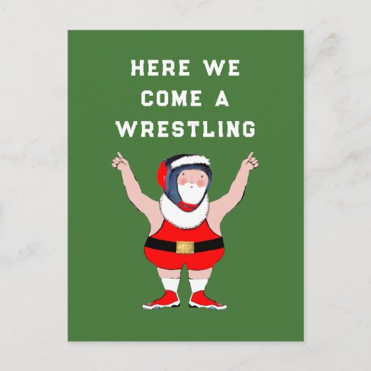 Grappige kerstkaarten feestdagenkaart (Voorkant)